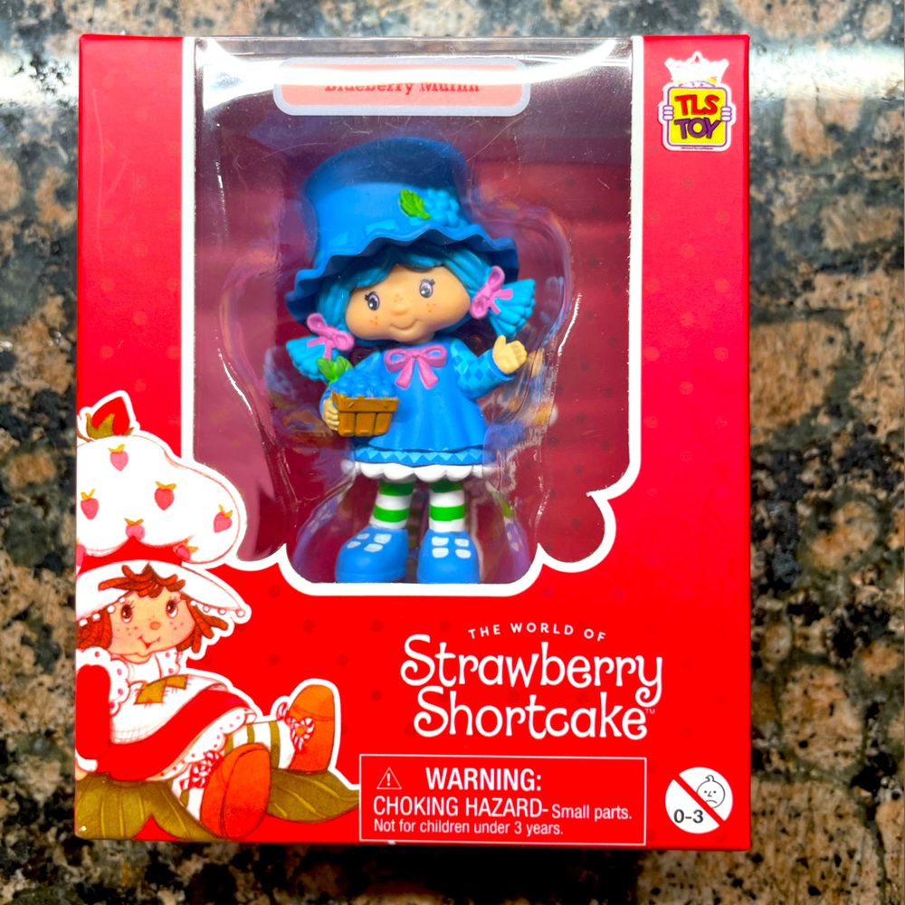 Blueberry Muffin Miniature Strawberry Shortcake Doll (Series 2).
